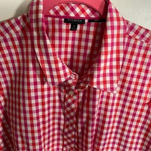 Talbots new punks and white top